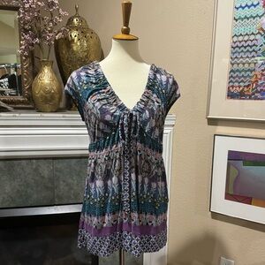 Hale Bob Silk Top EUC